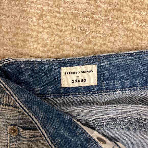 Pacsun Skinny Stacked 29x30 light jeans - Picture 3 of 4